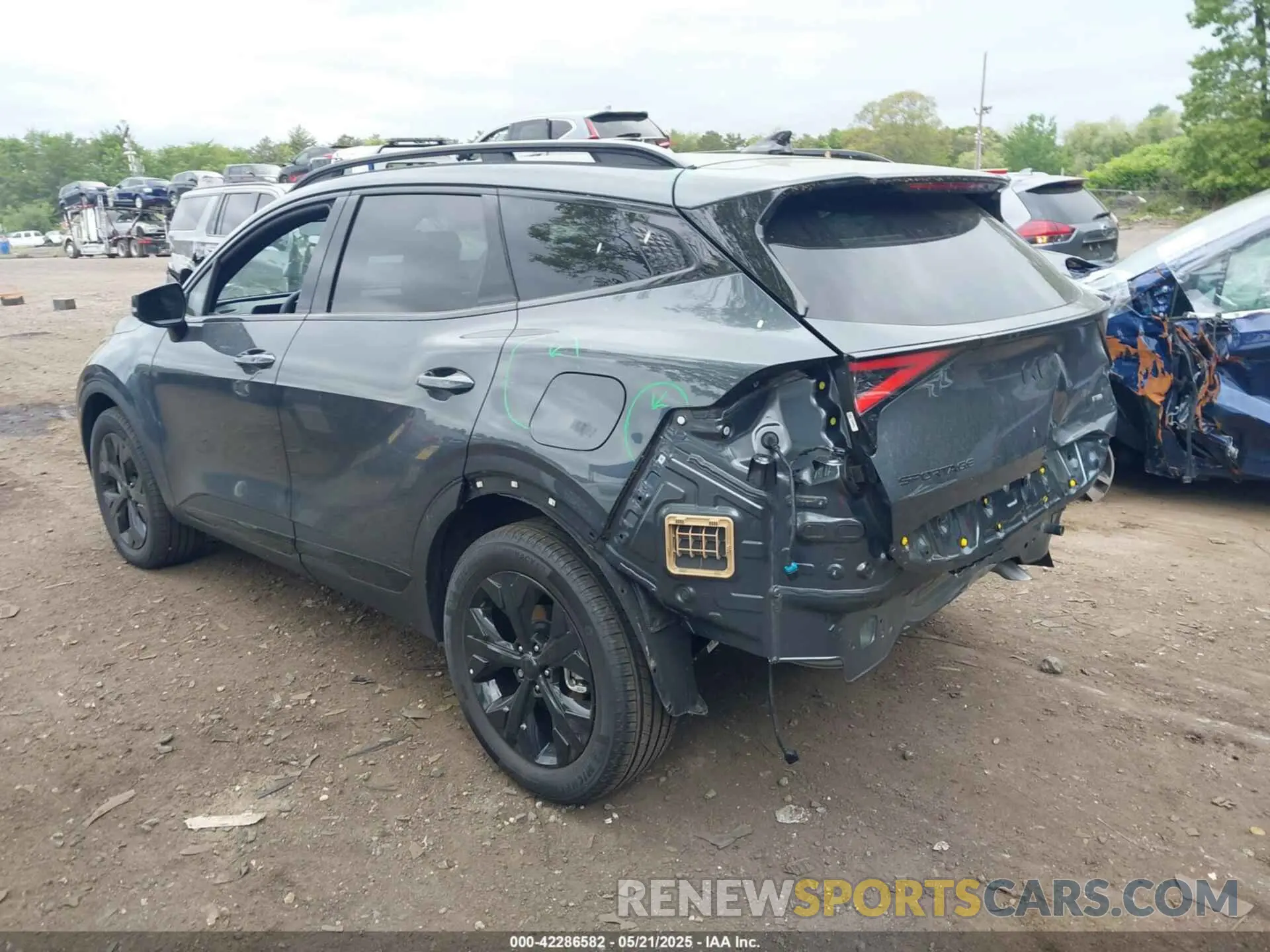 3 Photograph of a damaged car KNDPYDDH4S7229161 KIA SPORTAGE PLUG-IN HYBRID 2025