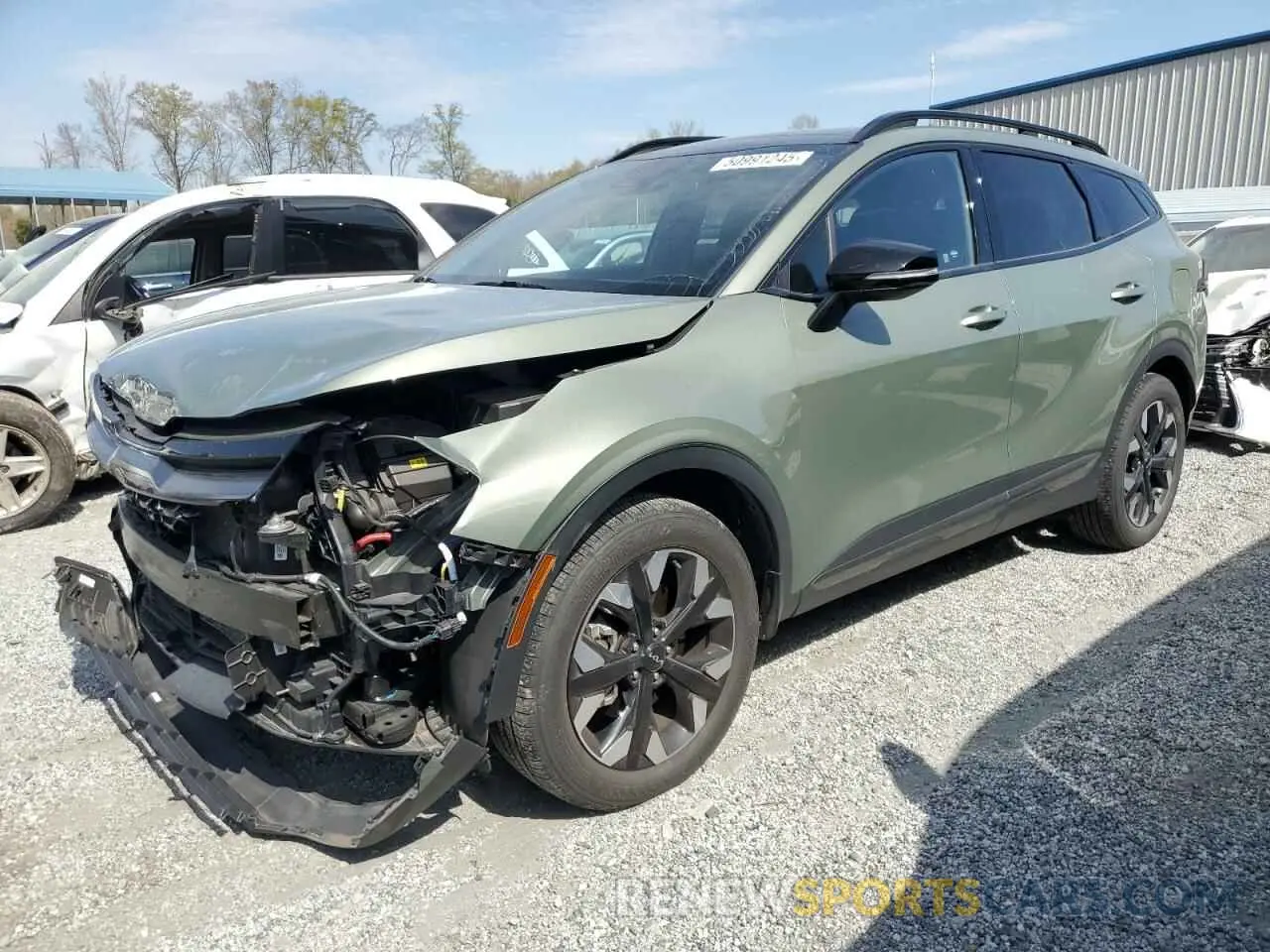 1 Фотография поврежденного автомобиля 5XYK6CAF2PG088579 KIA SPORTAGE X 2023