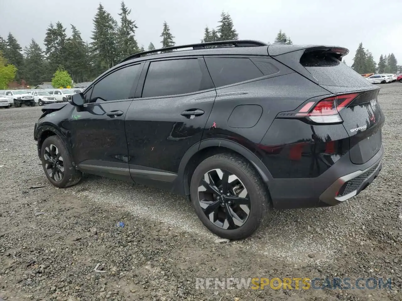 2 Photograph of a damaged car 5XYK6CAF3PG004639 KIA SPORTAGE X 2023