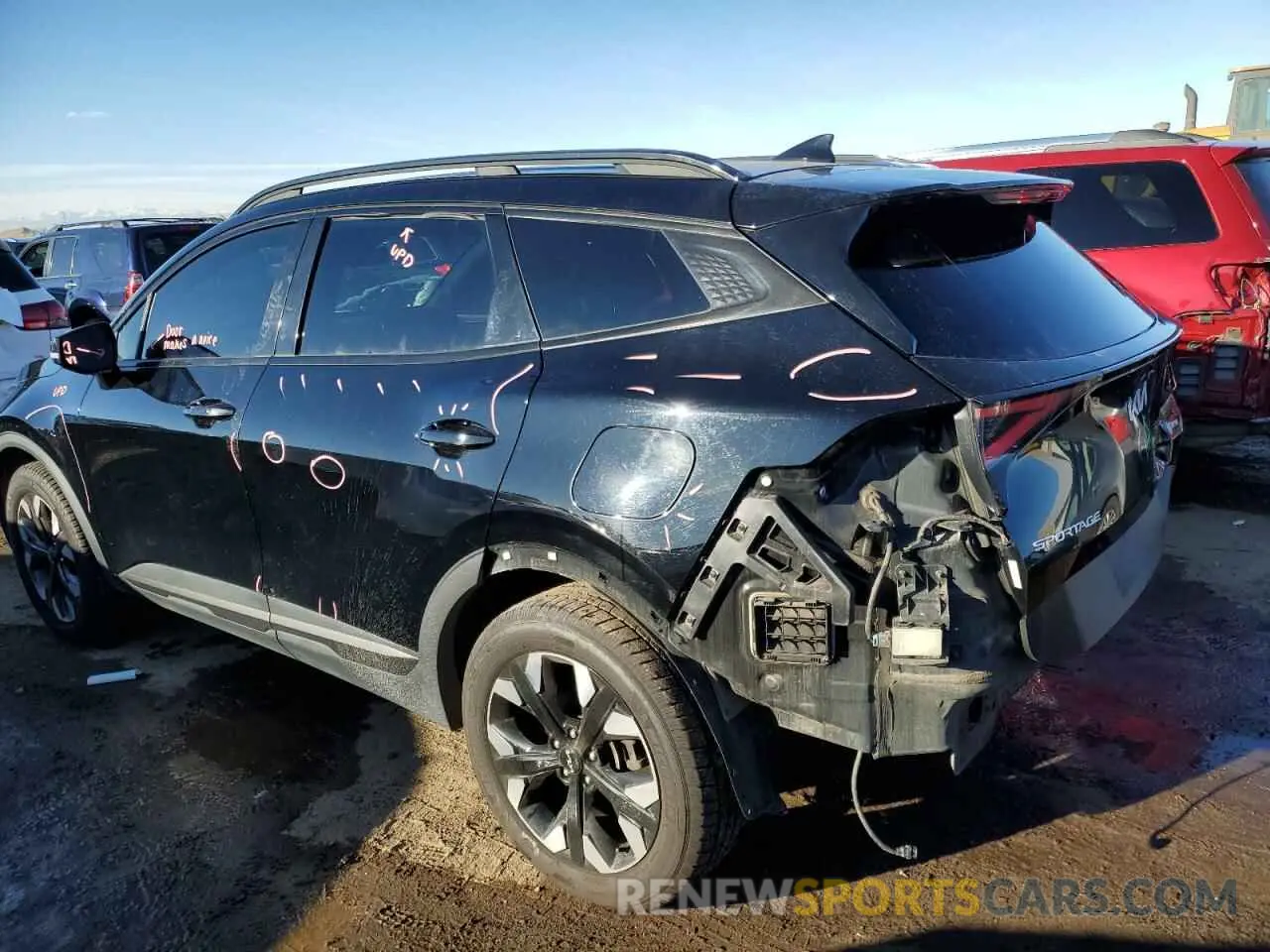 2 Photograph of a damaged car 5XYK6CAF7PG023095 KIA SPORTAGE X 2023