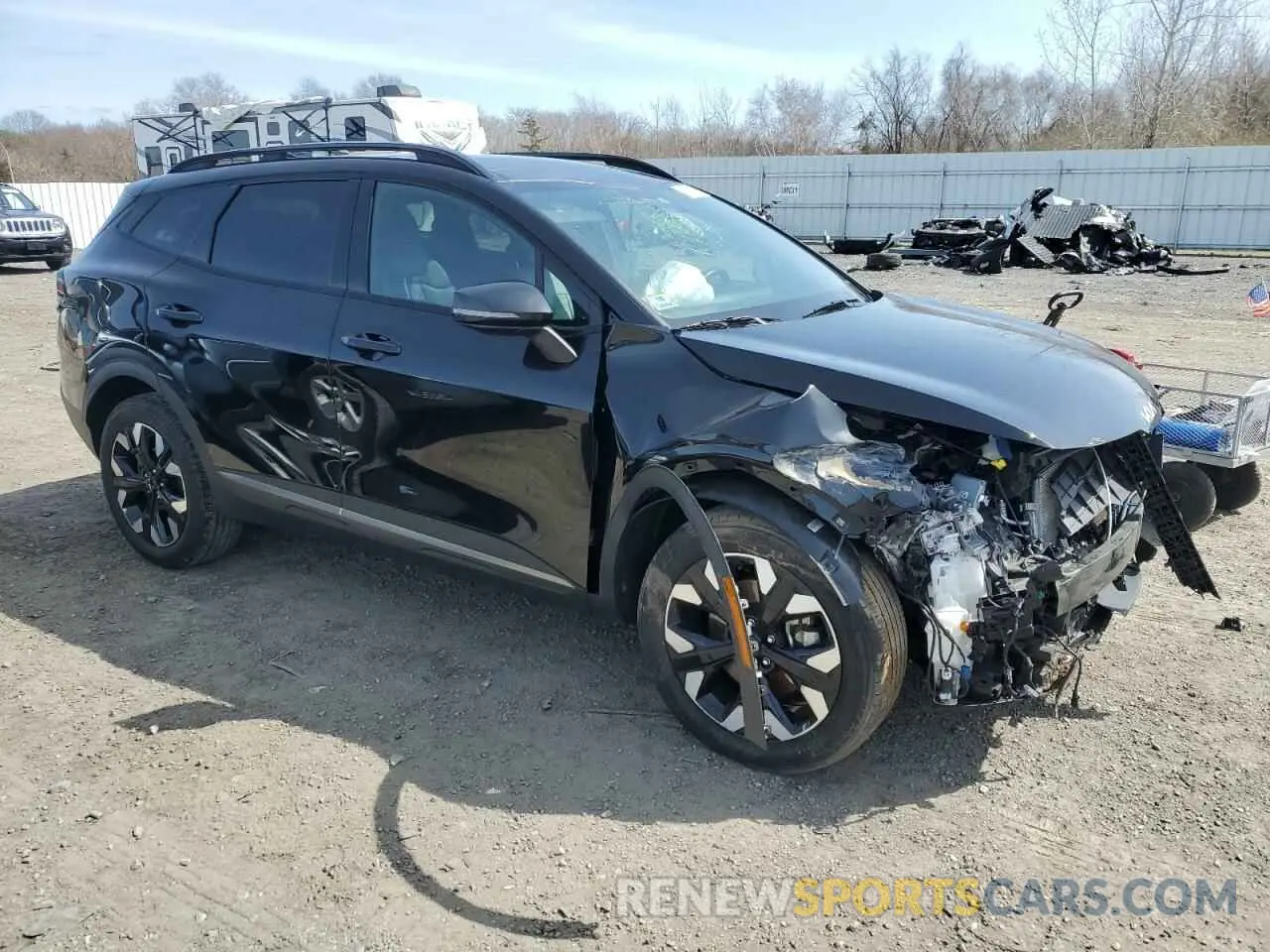 4 Фотография поврежденного автомобиля 5XYK6CAF7PG041886 KIA SPORTAGE X 2023