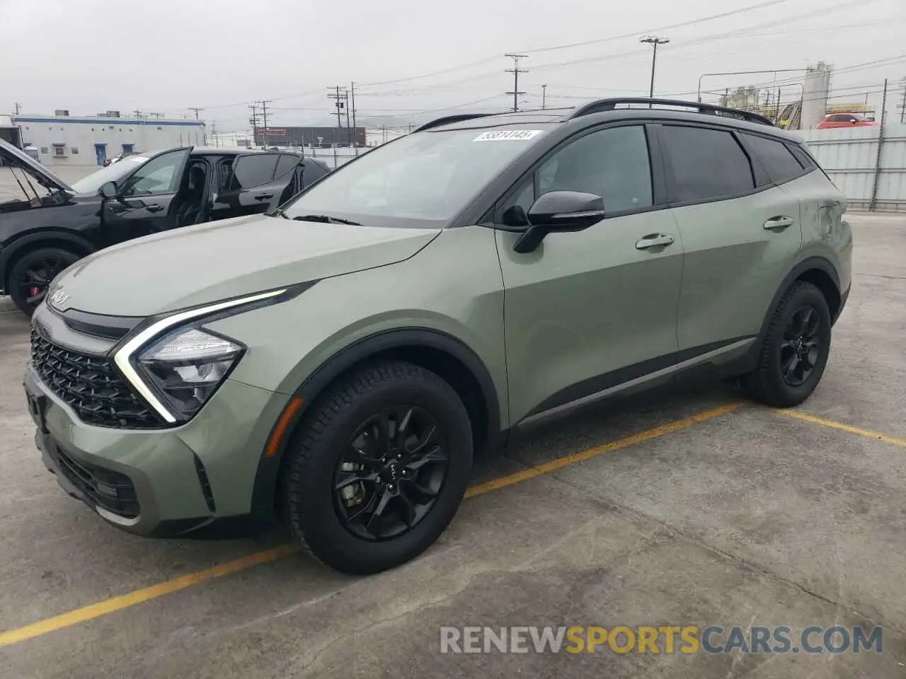 1 Фотография поврежденного автомобиля 5XYK7CAF2PG019355 KIA SPORTAGE X 2023