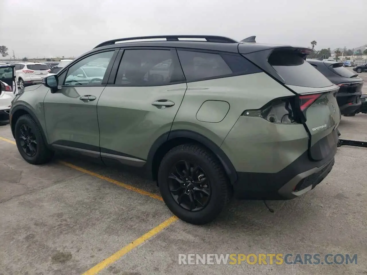 2 Фотография поврежденного автомобиля 5XYK7CAF2PG019355 KIA SPORTAGE X 2023
