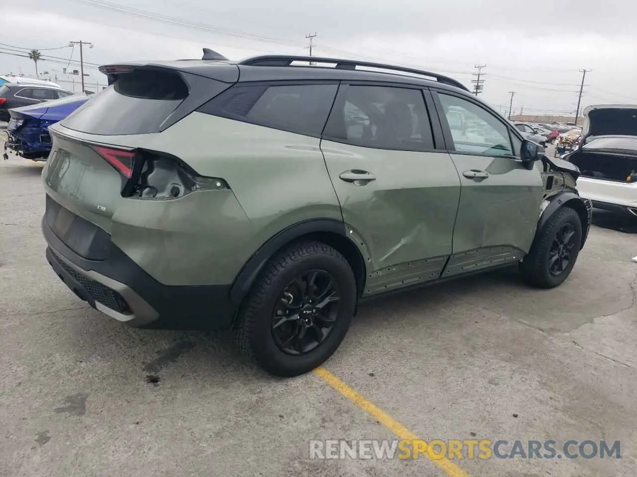 3 Фотография поврежденного автомобиля 5XYK7CAF2PG019355 KIA SPORTAGE X 2023
