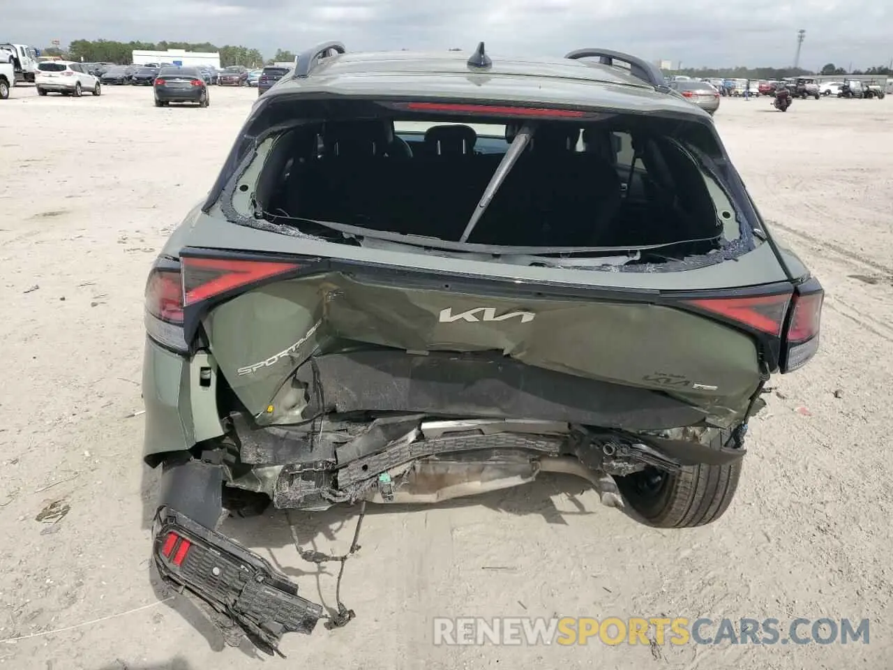 6 Фотография поврежденного автомобиля KNDPYDAH3P7110321 KIA SPORTAGE X 2023