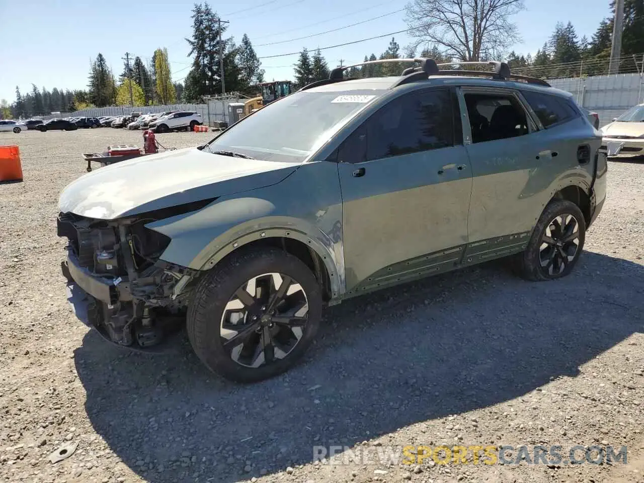 1 Photograph of a damaged car 5XYK6CDF2RG148245 KIA SPORTAGE X 2024