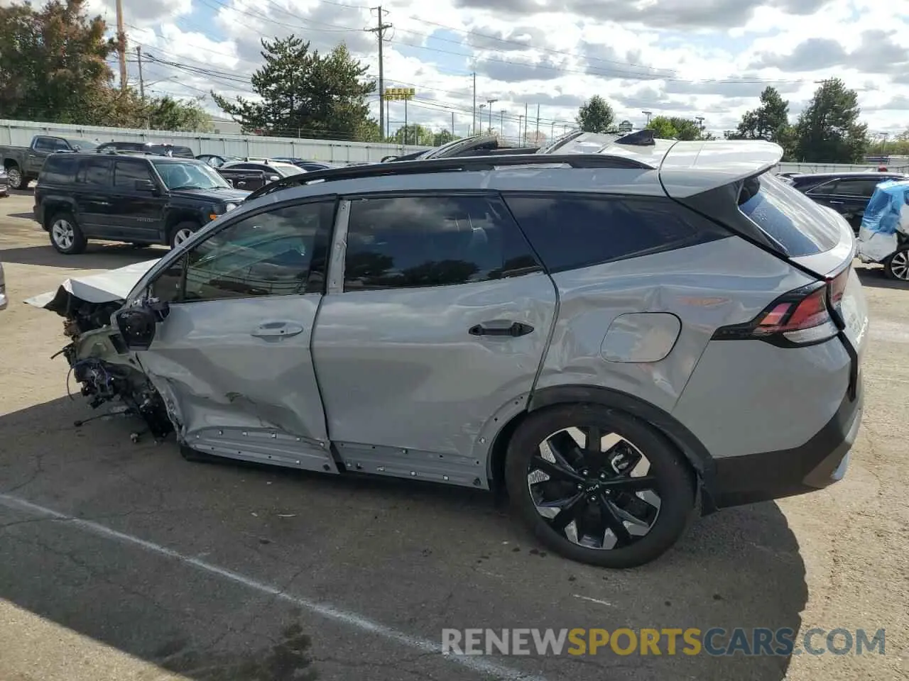 2 Photograph of a damaged car 5XYK6CDF2RG207326 KIA SPORTAGE X 2024