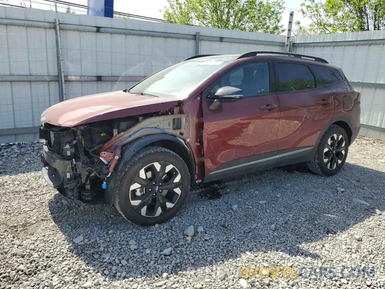 1 Photograph of a damaged car 5XYK6CDF4RG211992 KIA SPORTAGE X 2024