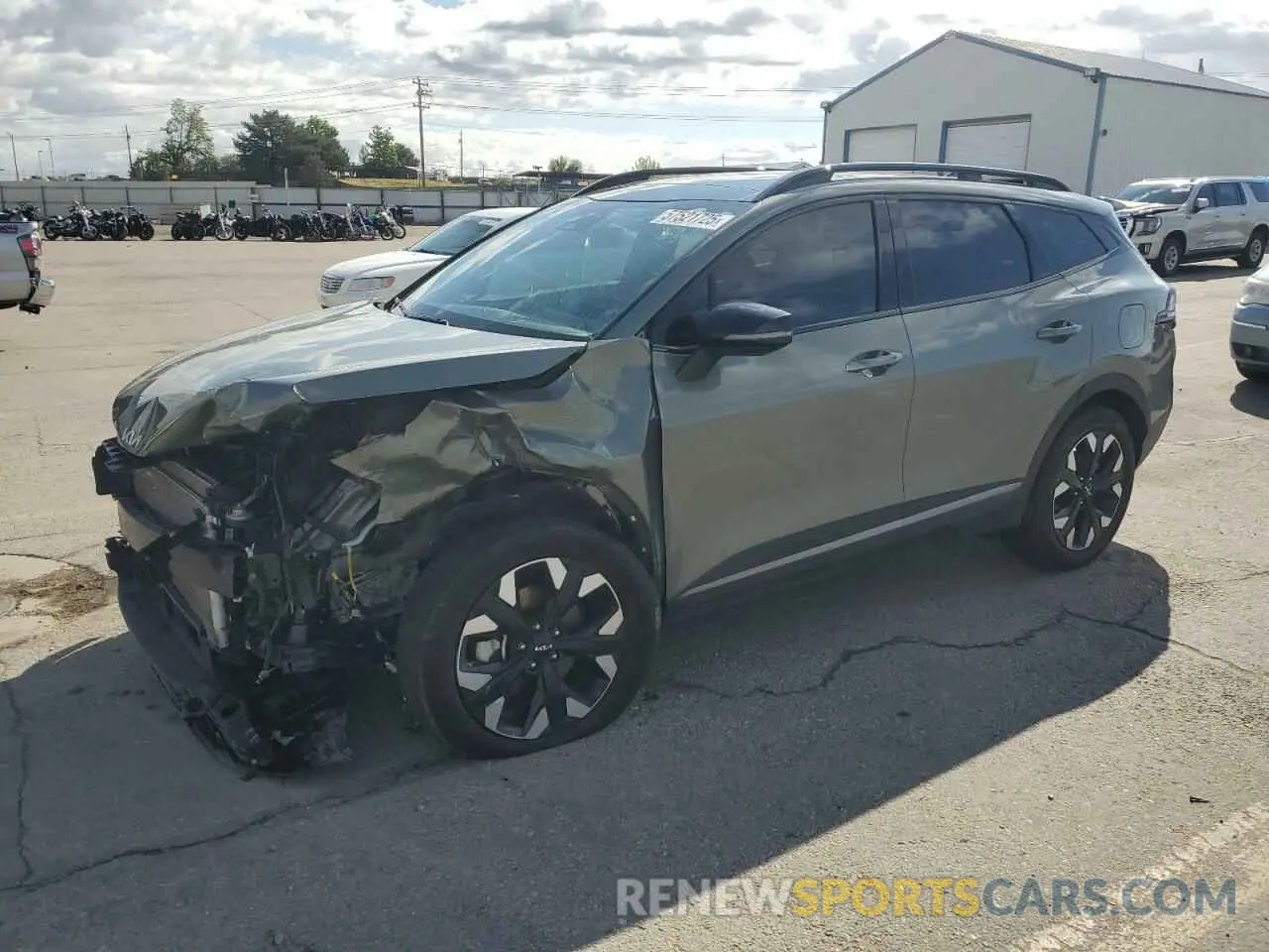 1 Photograph of a damaged car 5XYK6CDF5RG154864 KIA SPORTAGE X 2024