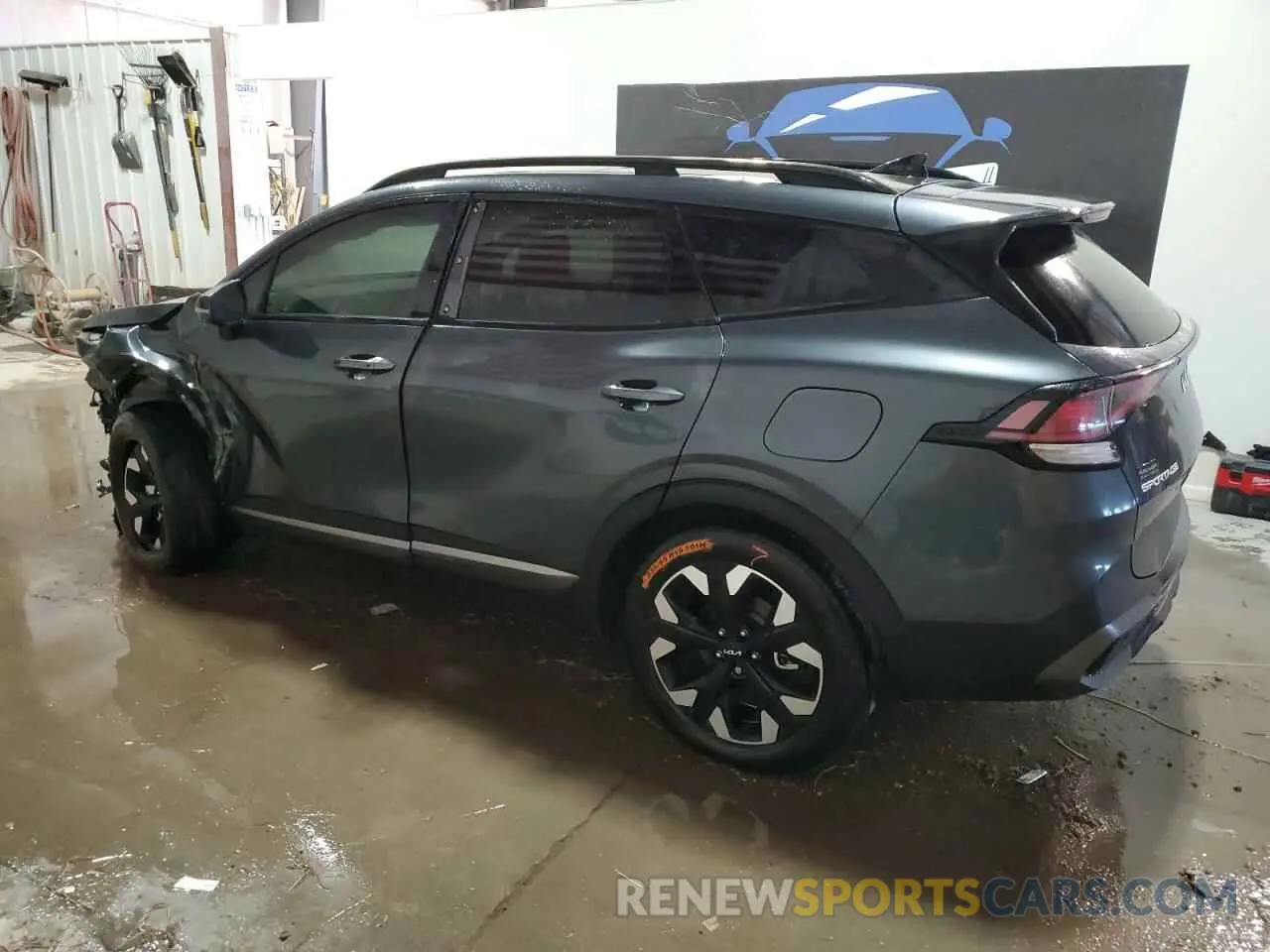 2 Photograph of a damaged car 5XYK6CDFXRG219787 KIA SPORTAGE X 2024