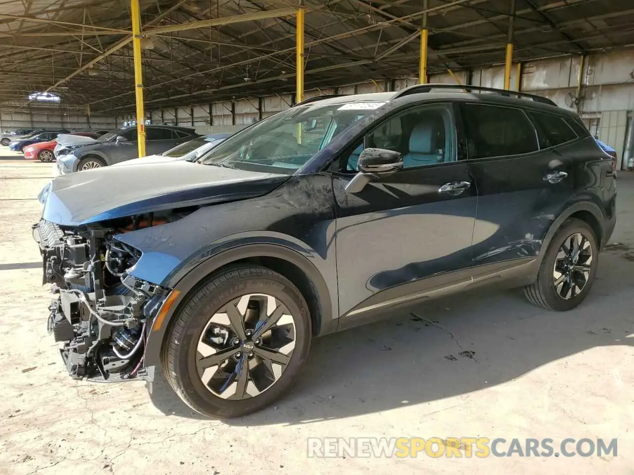 1 Photograph of a damaged car KNDPYDDH3R7144516 KIA SPORTAGE X 2024
