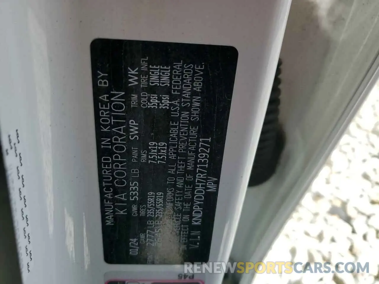 13 Фотография поврежденного автомобиля KNDPYDDH7R7139271 KIA SPORTAGE X 2024