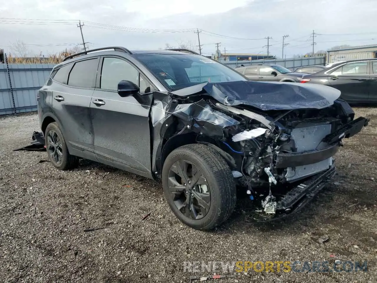 4 Фотография поврежденного автомобиля 5XYK6CDF4SG239748 KIA SPORTAGE X 2025