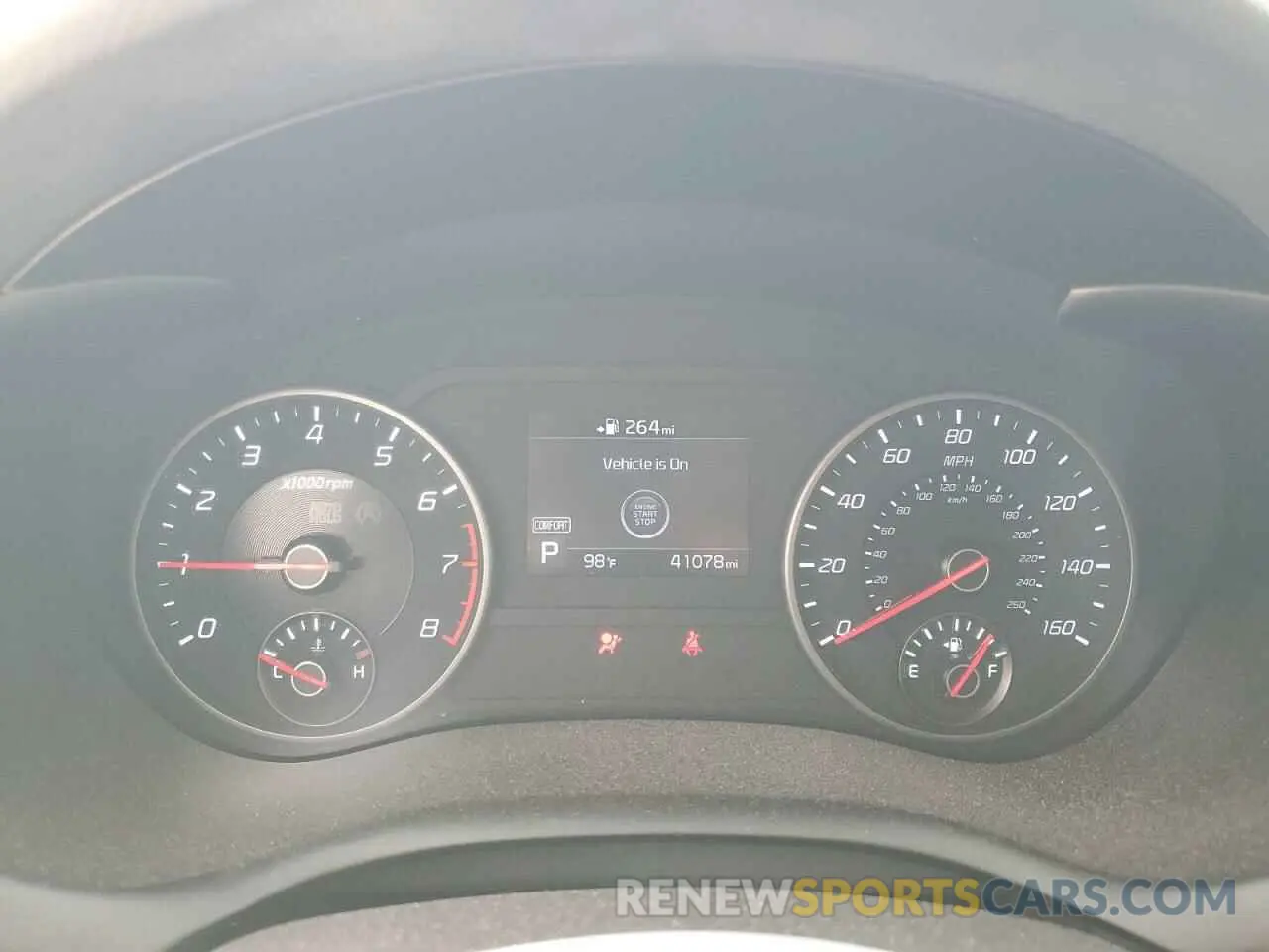 9 Photograph of a damaged car KNAE15LA1K6052108 KIA STINGER 2019