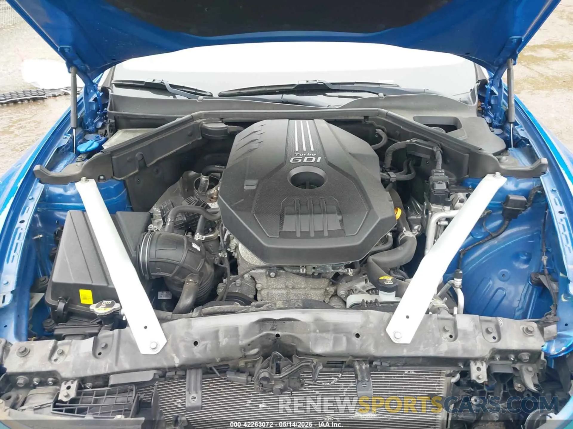 10 Photograph of a damaged car KNAE15LA1K6059284 KIA STINGER 2019