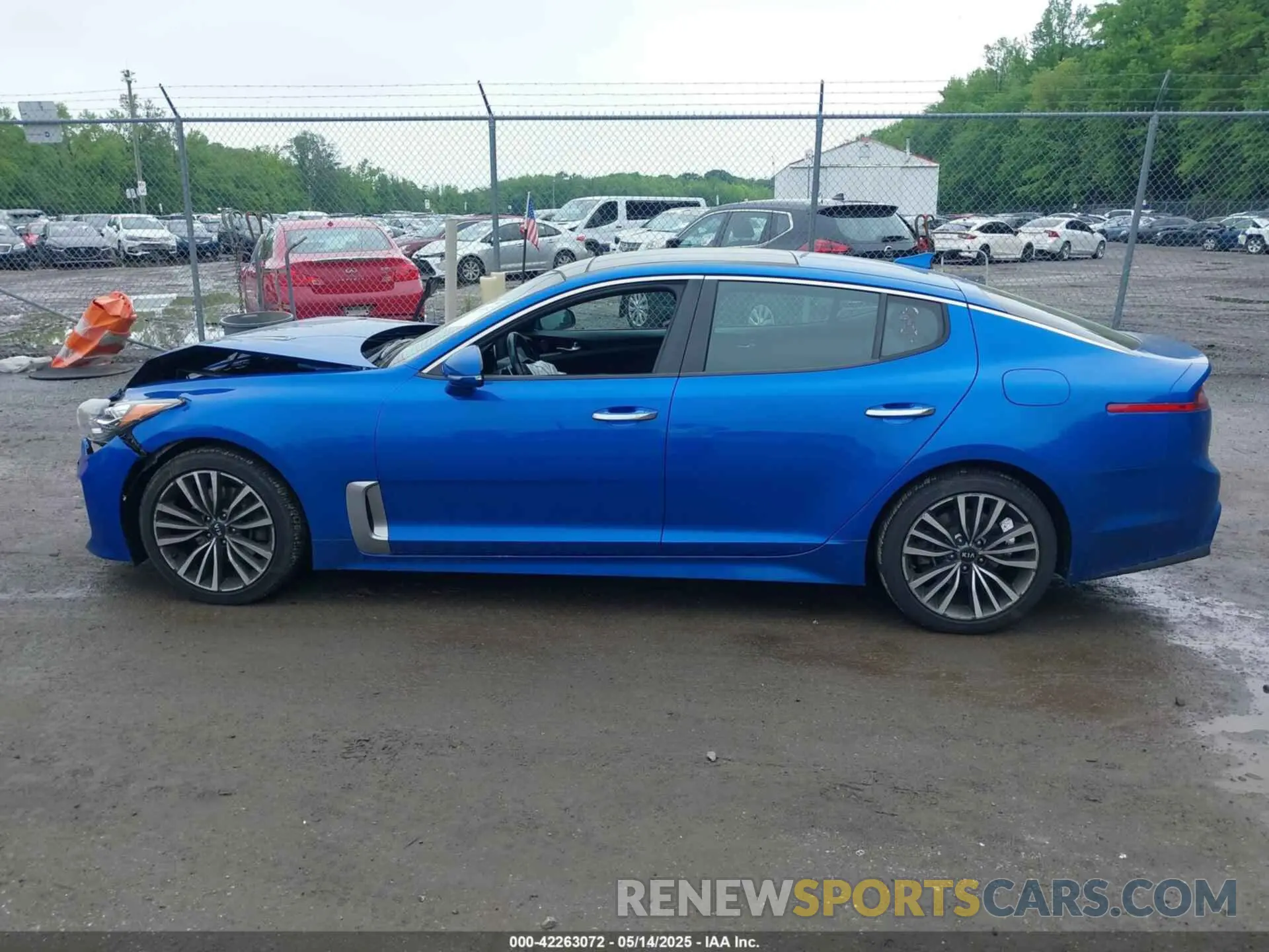 14 Photograph of a damaged car KNAE15LA1K6059284 KIA STINGER 2019