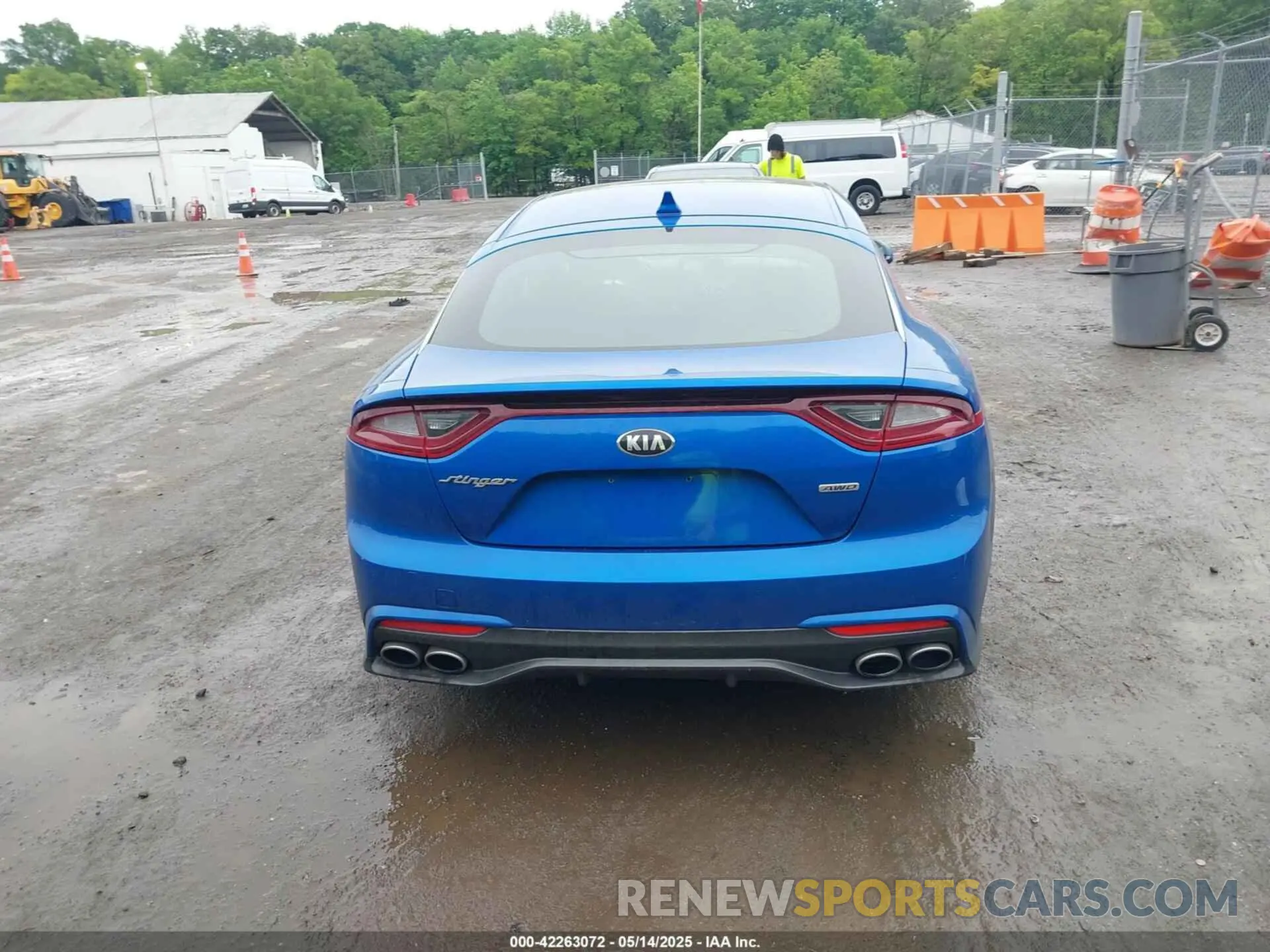 16 Photograph of a damaged car KNAE15LA1K6059284 KIA STINGER 2019