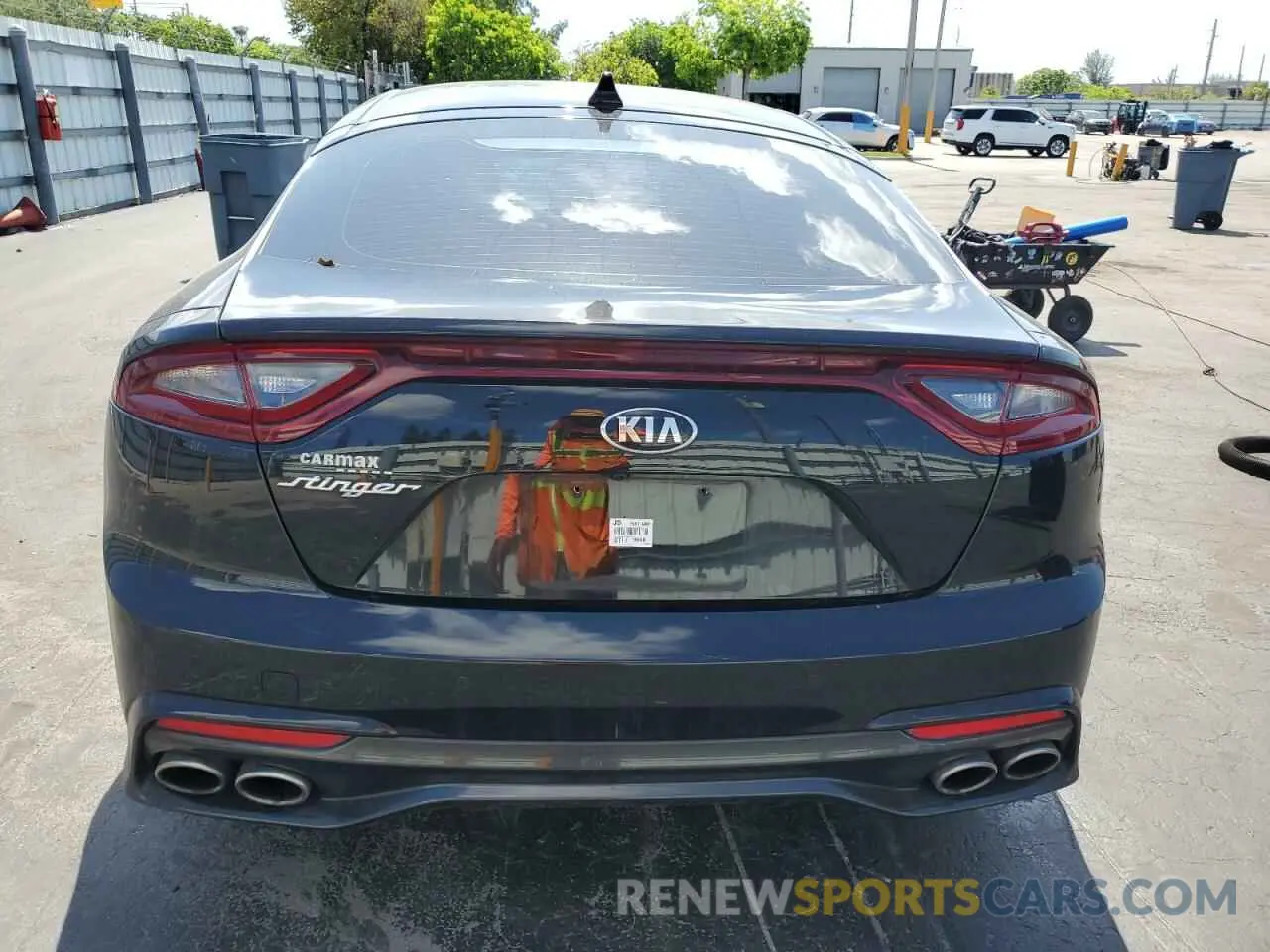 6 Фотография поврежденного автомобиля KNAE15LA2K6046656 KIA STINGER 2019