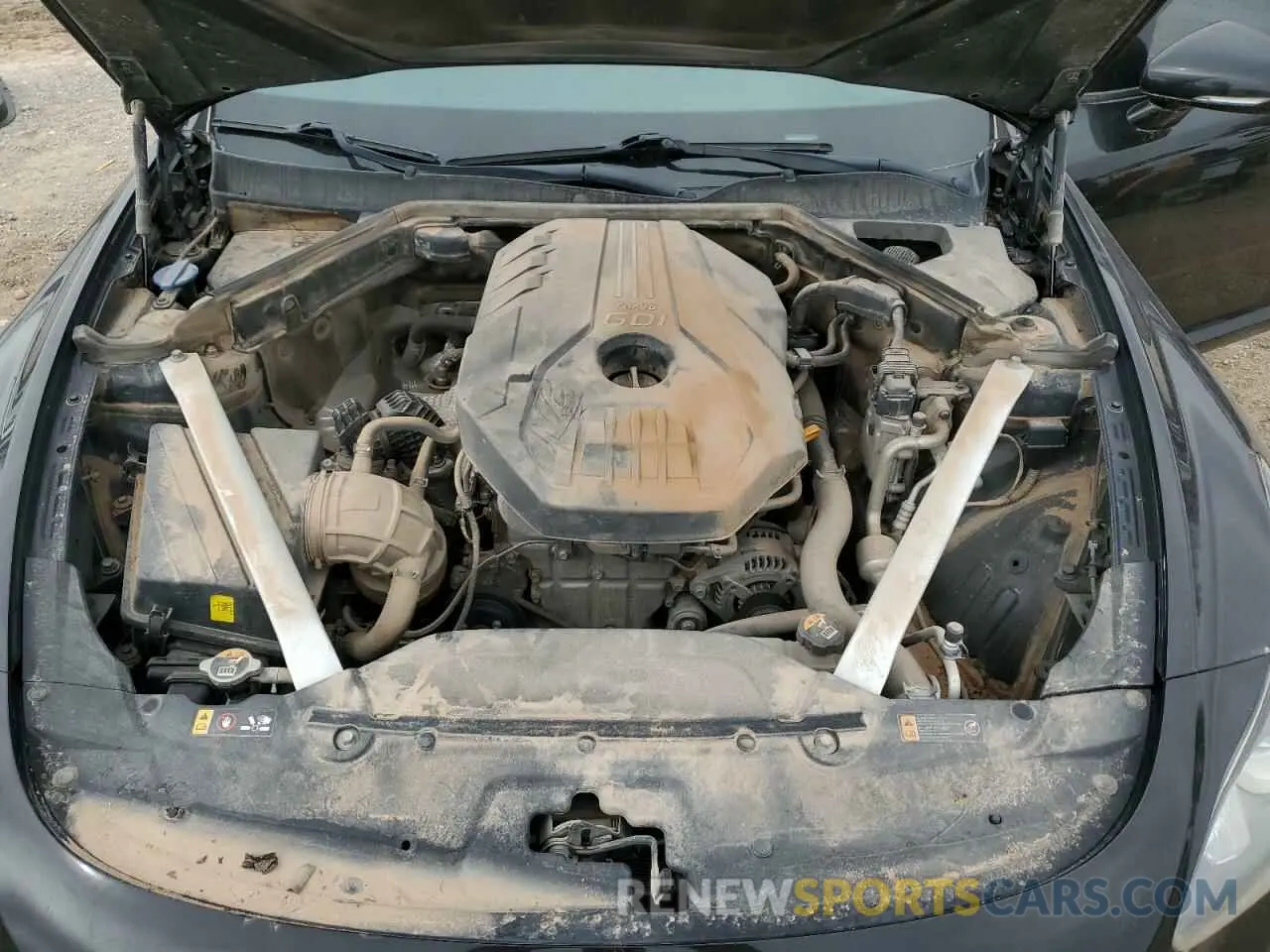 11 Photograph of a damaged car KNAE15LA3K6060047 KIA STINGER 2019