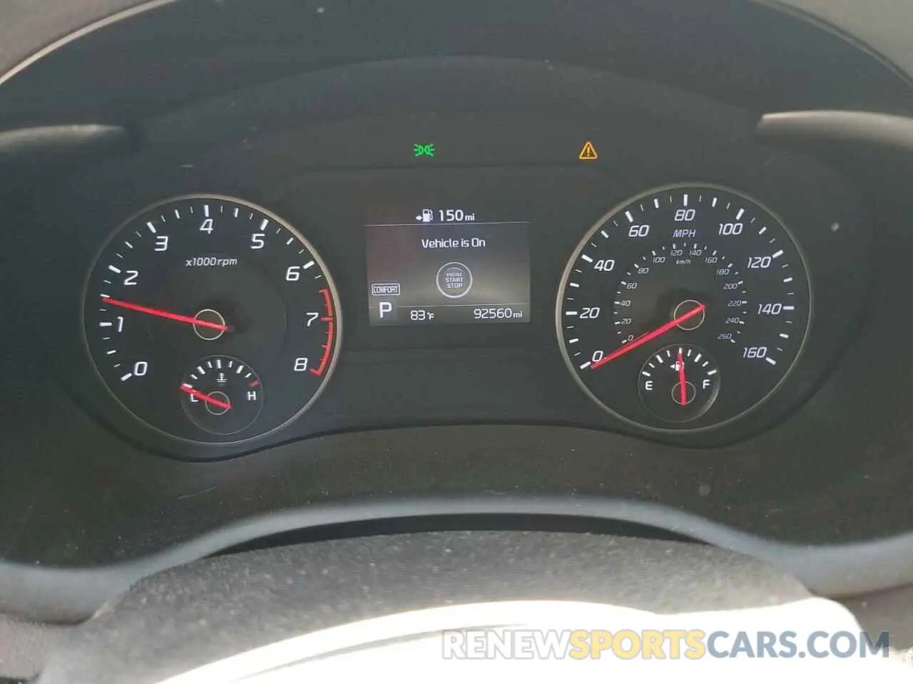 9 Photograph of a damaged car KNAE15LA3K6064048 KIA STINGER 2019