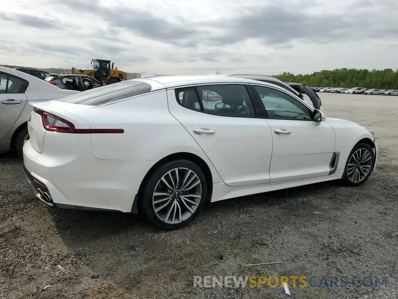 3 Фотография поврежденного автомобиля KNAE15LA4K6064060 KIA STINGER 2019