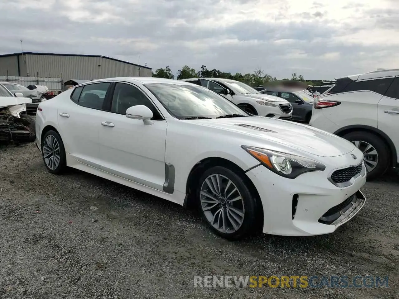 4 Фотография поврежденного автомобиля KNAE15LA4K6064060 KIA STINGER 2019