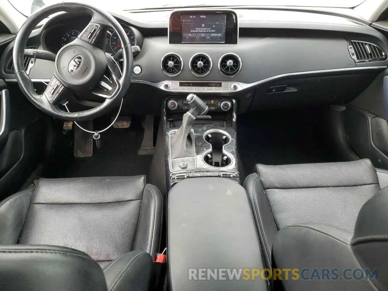 8 Фотография поврежденного автомобиля KNAE15LA4K6064060 KIA STINGER 2019