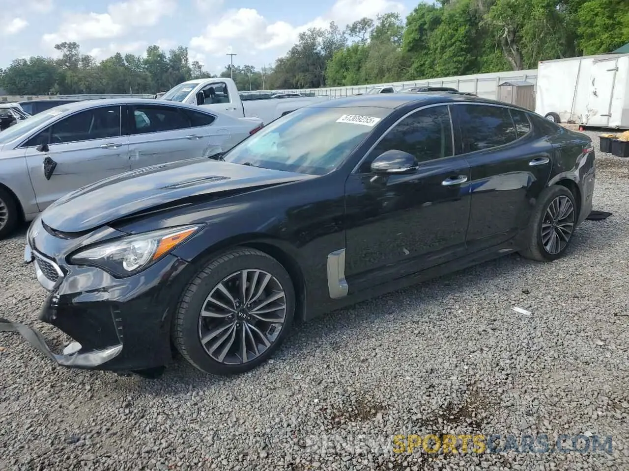 1 Фотография поврежденного автомобиля KNAE15LA6K6063816 KIA STINGER 2019