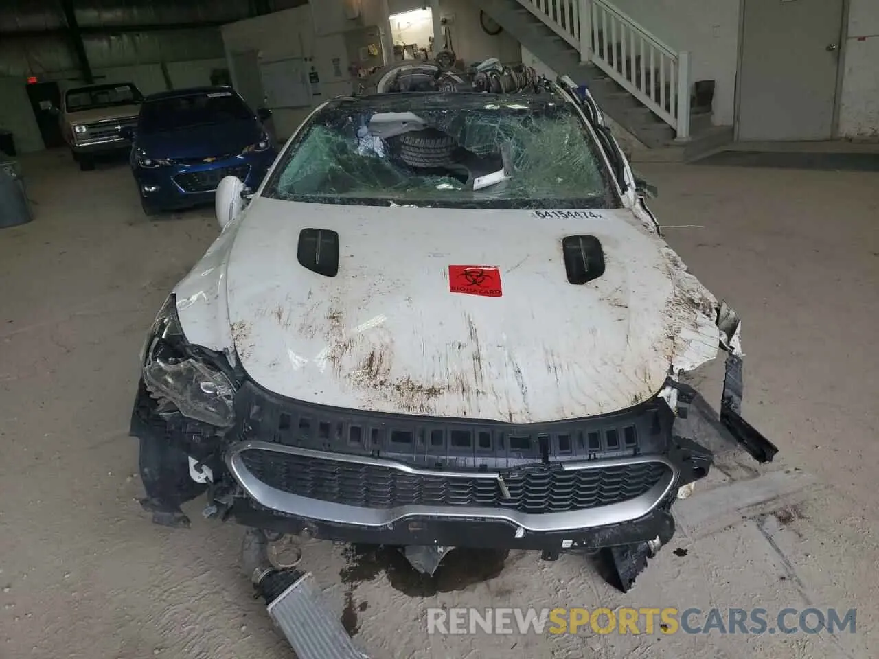 5 Фотография поврежденного автомобиля KNAE15LA7K6045924 KIA STINGER 2019