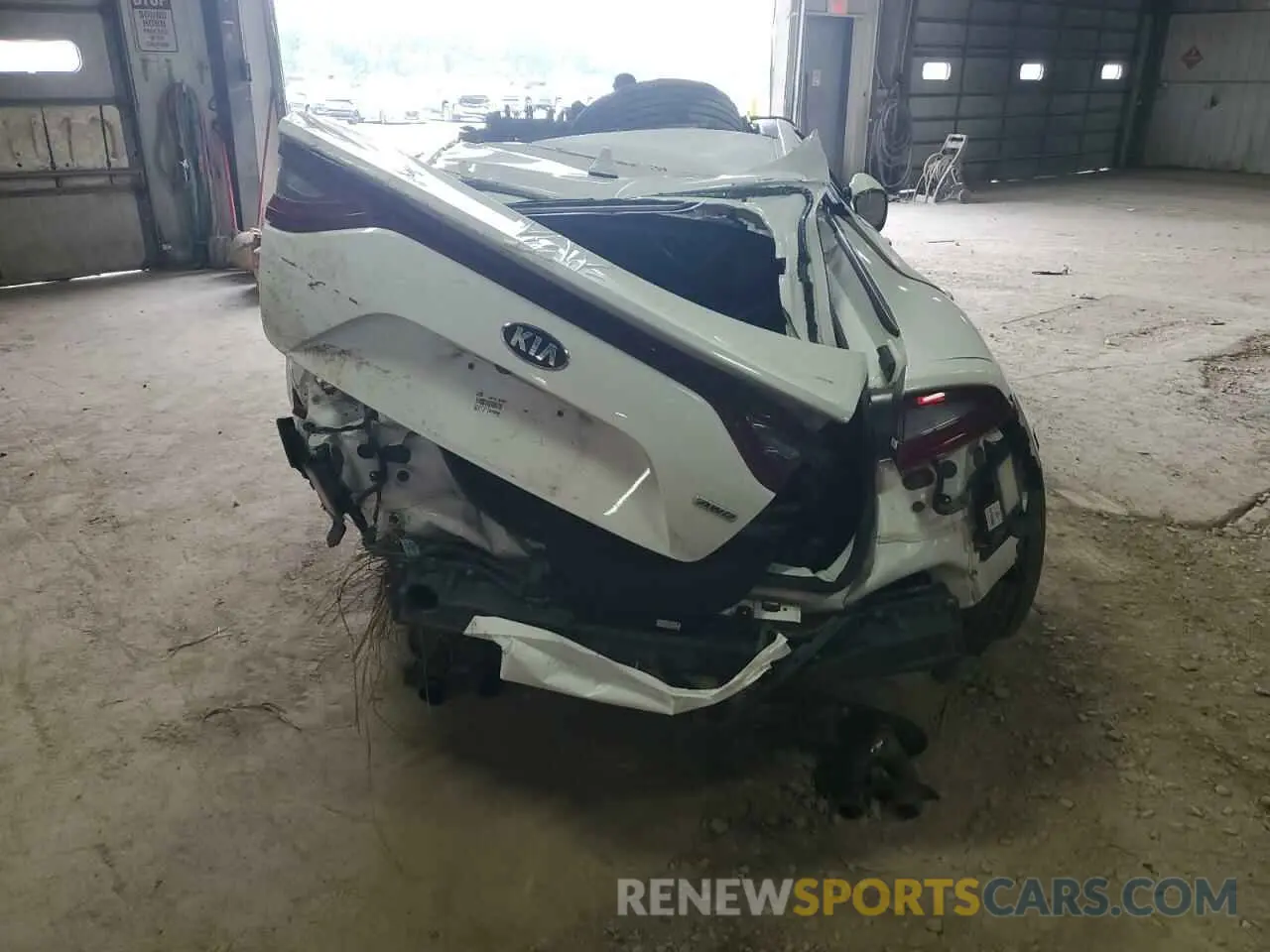 6 Фотография поврежденного автомобиля KNAE15LA7K6045924 KIA STINGER 2019