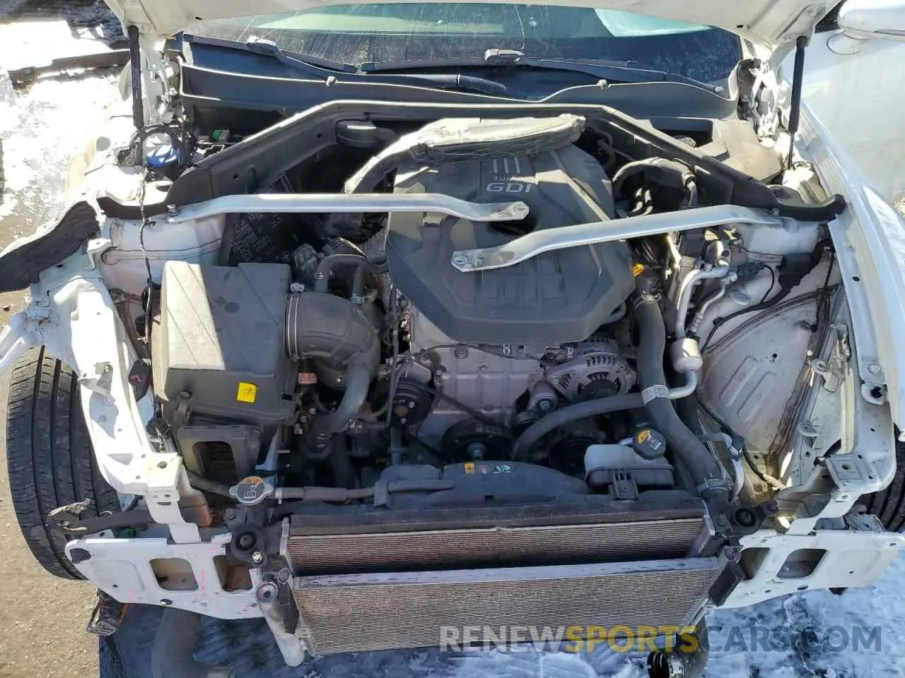 11 Фотография поврежденного автомобиля KNAE15LA8K6041901 KIA STINGER 2019