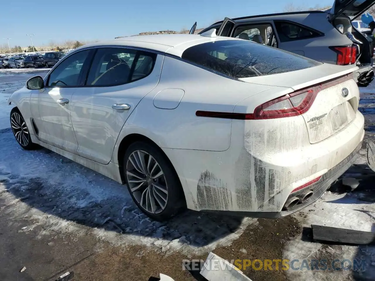 2 Фотография поврежденного автомобиля KNAE15LA8K6041901 KIA STINGER 2019