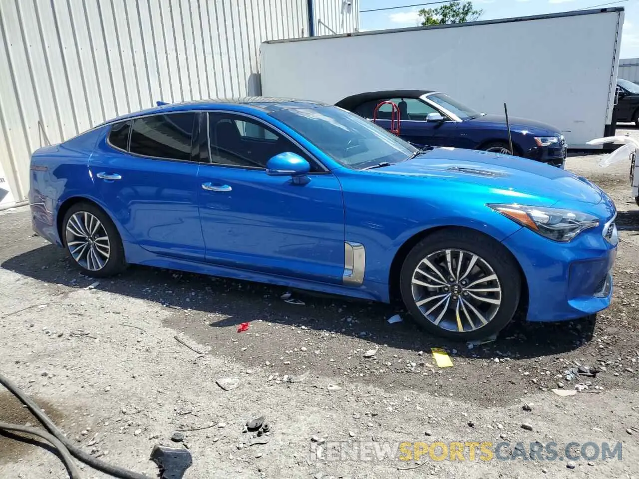 4 Фотография поврежденного автомобиля KNAE15LA9K6067794 KIA STINGER 2019