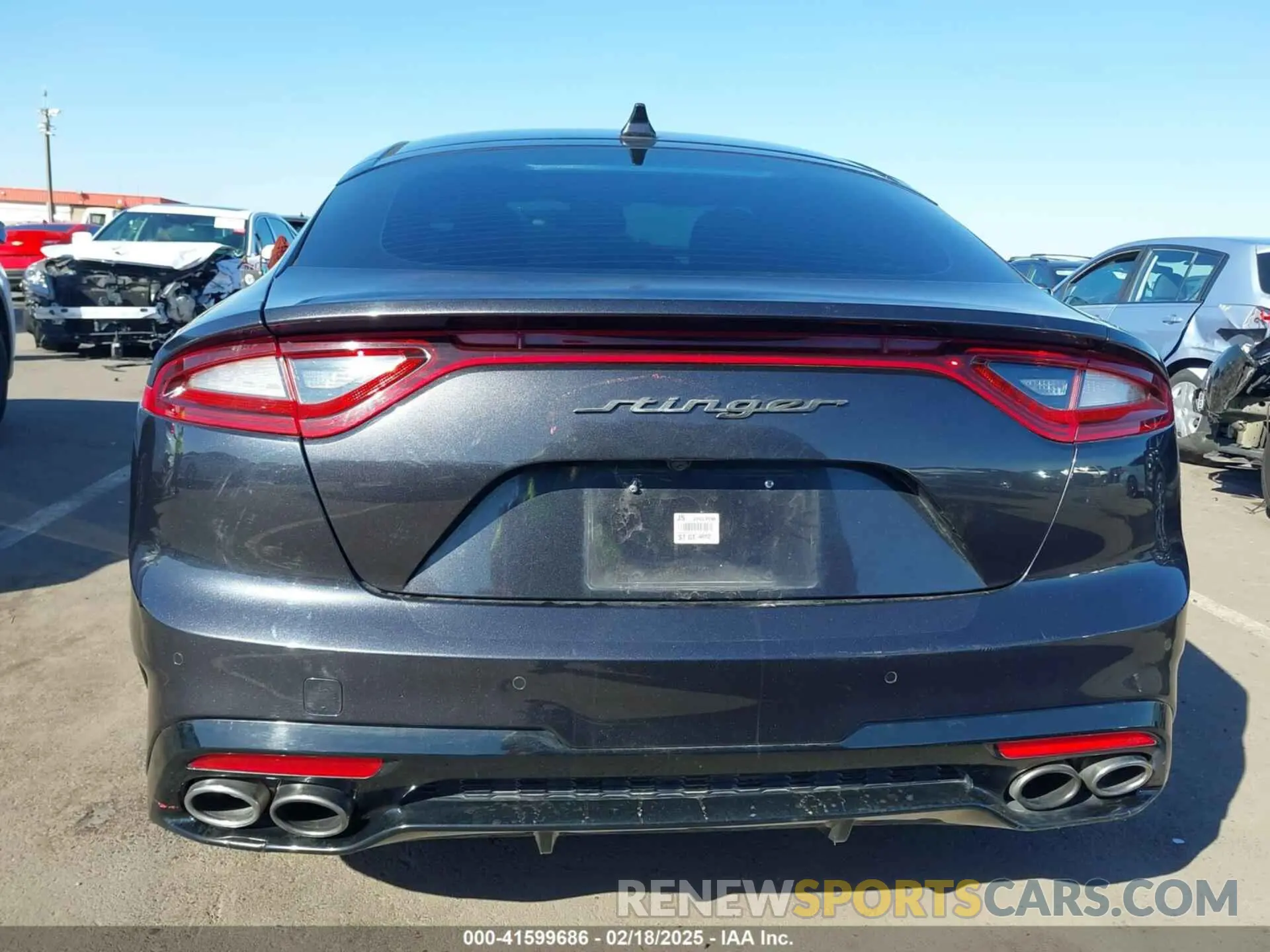 17 Фотография поврежденного автомобиля KNAE35LC3K6059198 KIA STINGER 2019