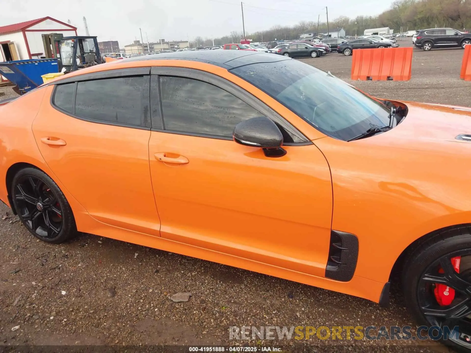 13 Фотография поврежденного автомобиля KNAE35LC4K6070288 KIA STINGER 2019