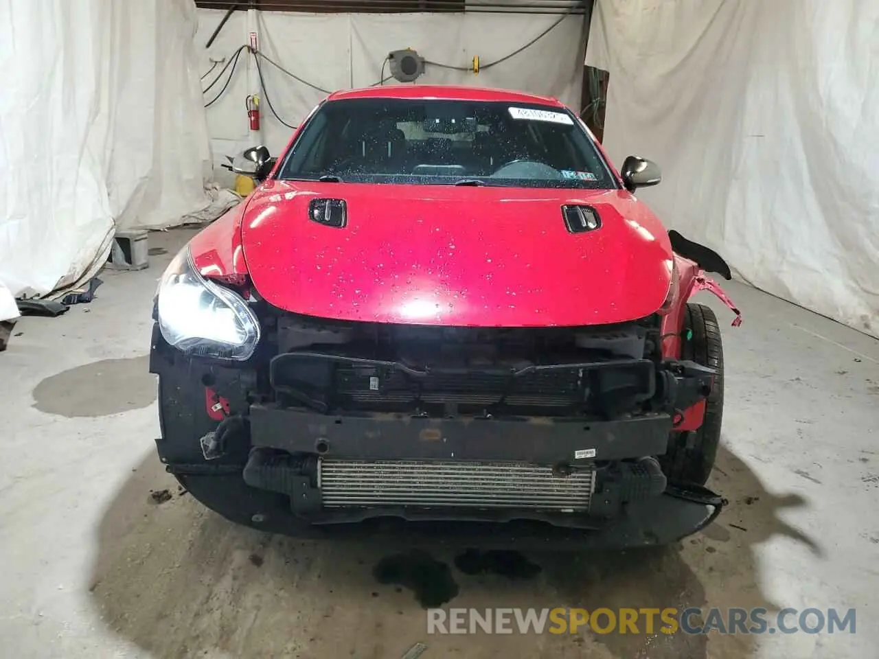 5 Photograph of a damaged car KNAE35LC5K6047361 KIA STINGER 2019