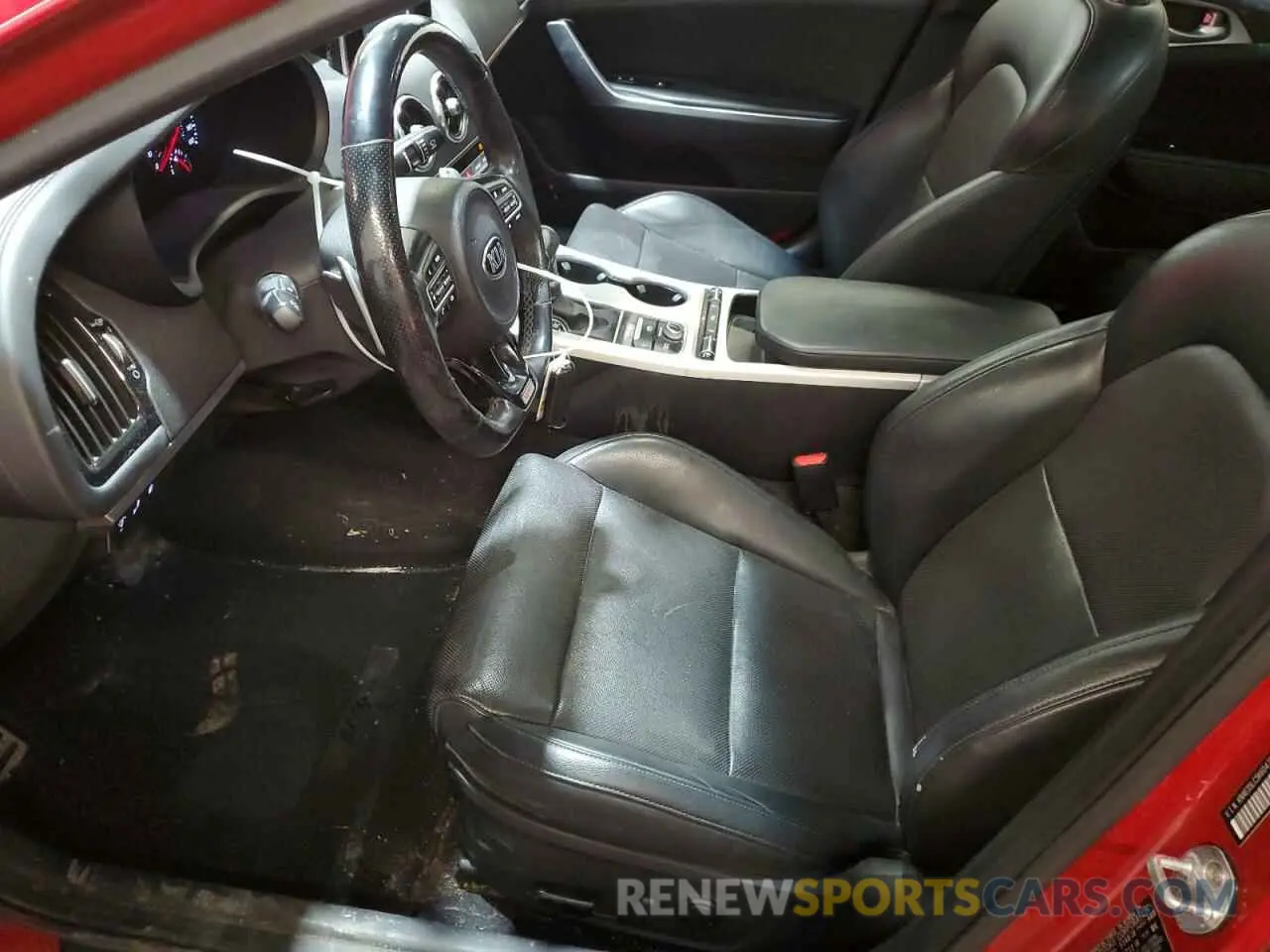 7 Photograph of a damaged car KNAE35LC5K6047361 KIA STINGER 2019