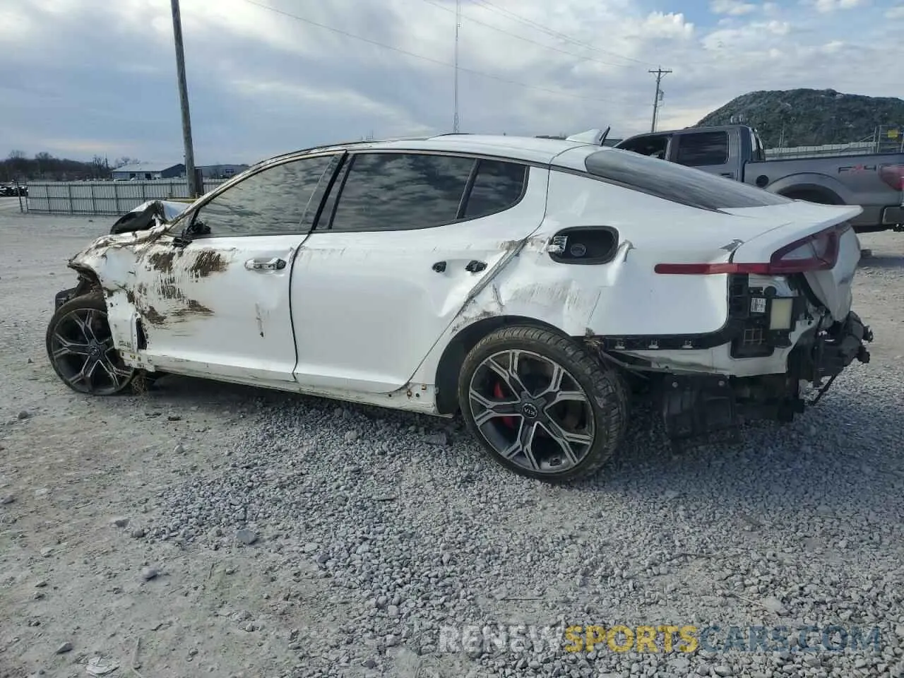 2 Photograph of a damaged car KNAE45LC4K6045792 KIA STINGER 2019