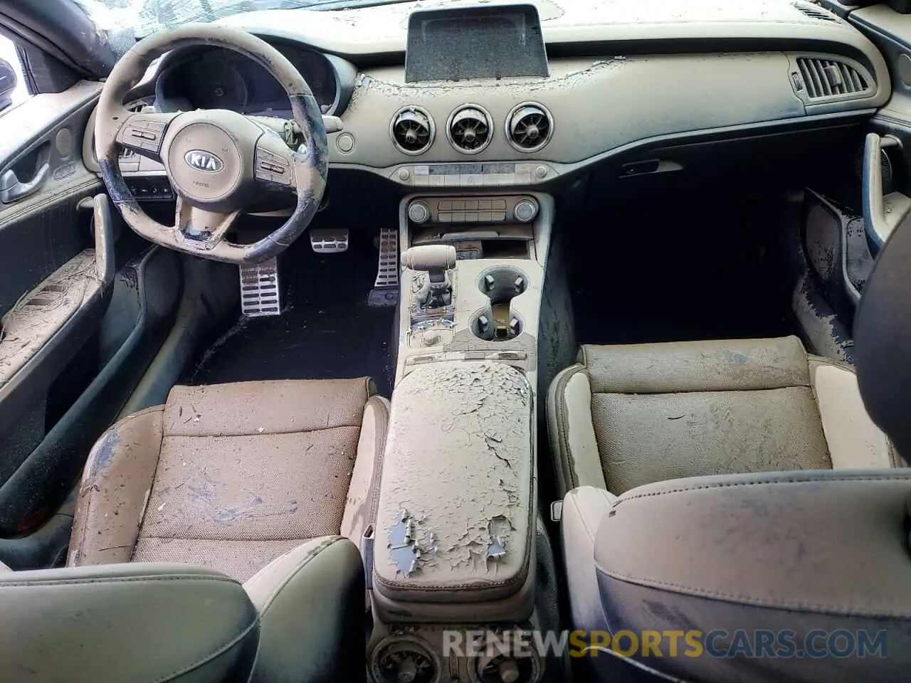 8 Photograph of a damaged car KNAE45LC4K6051883 KIA STINGER 2019