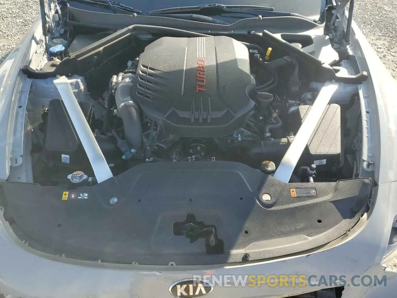 11 Фотография поврежденного автомобиля KNAE45LC6K6067857 KIA STINGER 2019