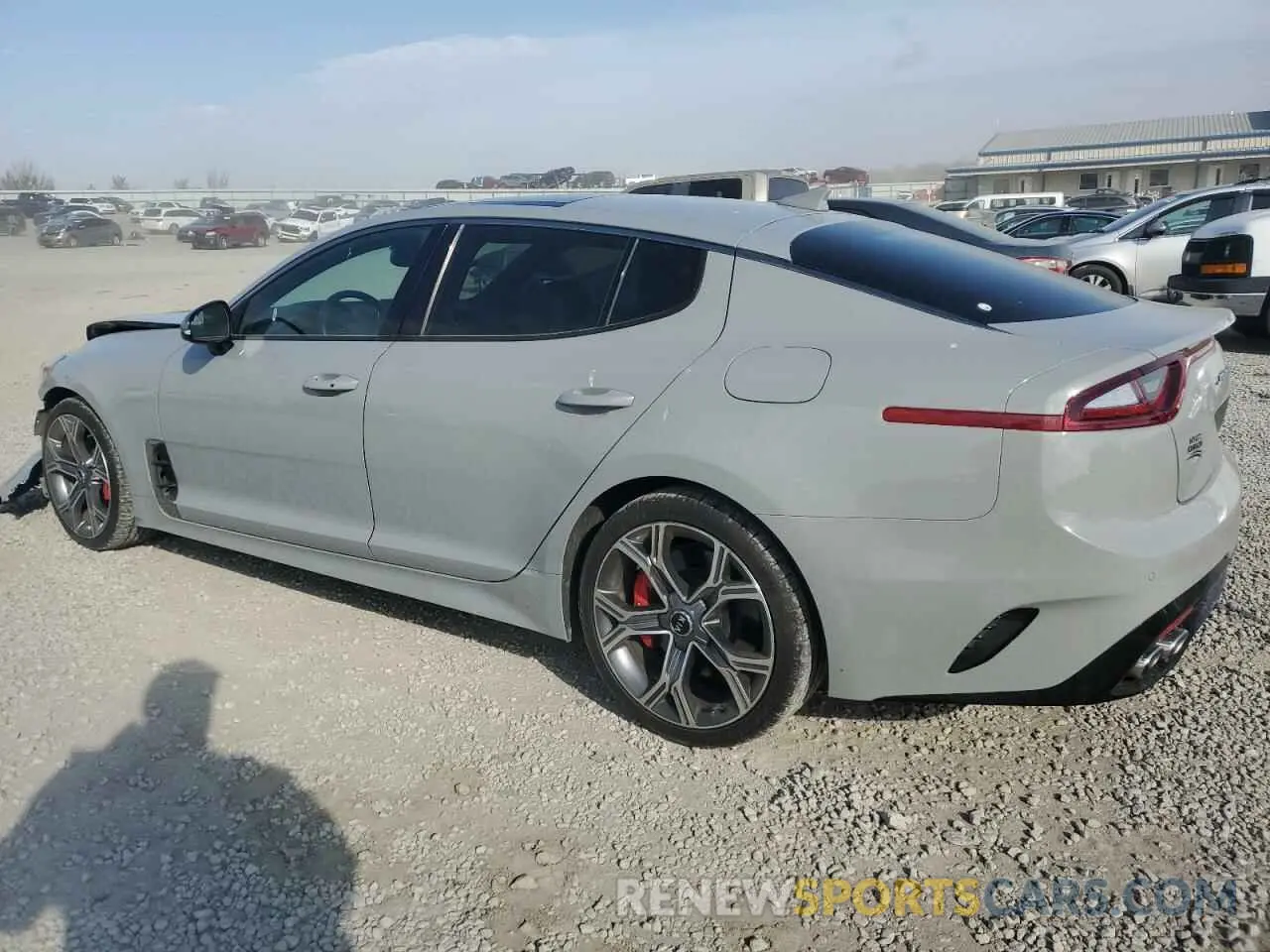 2 Фотография поврежденного автомобиля KNAE45LC6K6067857 KIA STINGER 2019