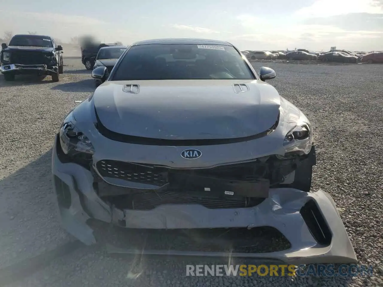 5 Фотография поврежденного автомобиля KNAE45LC6K6067857 KIA STINGER 2019