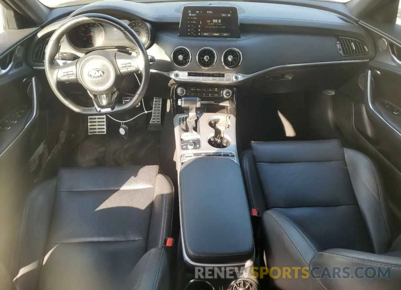 8 Фотография поврежденного автомобиля KNAE45LC6K6067857 KIA STINGER 2019