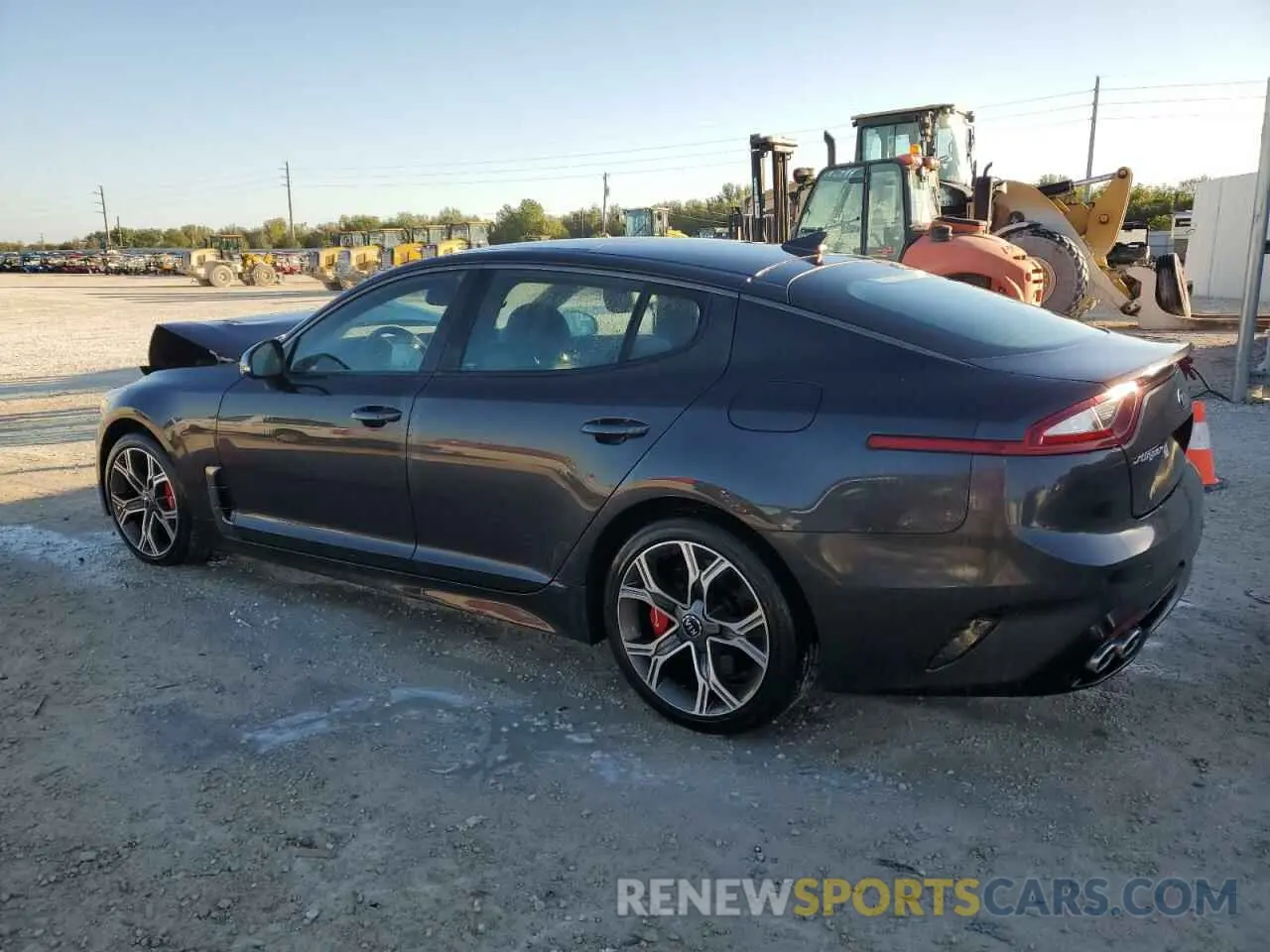 2 Photograph of a damaged car KNAE45LC7K6059301 KIA STINGER 2019