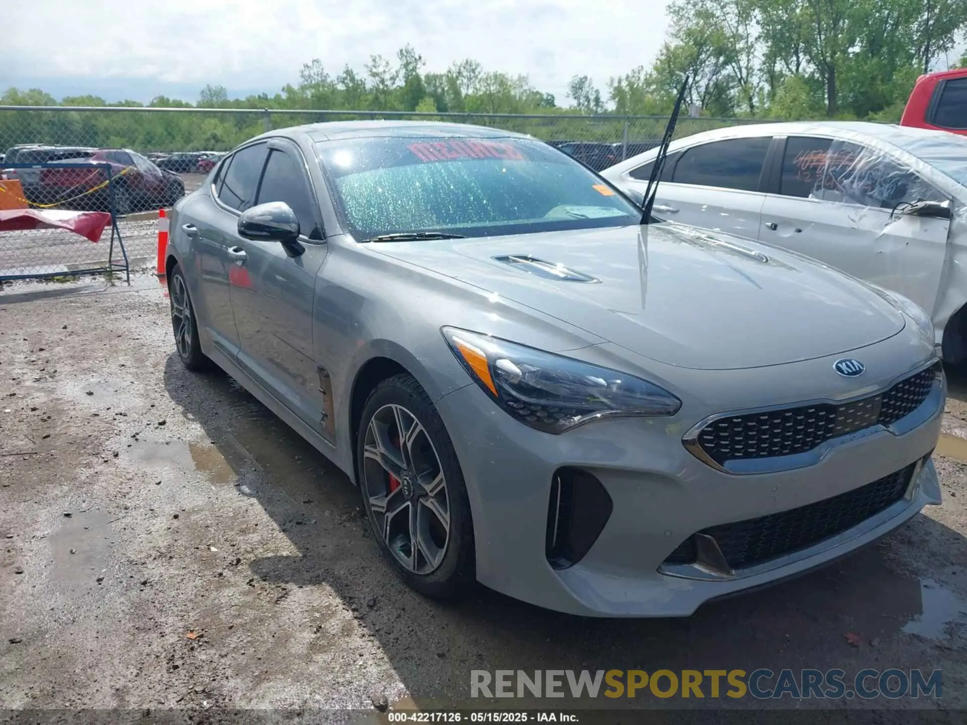 1 Фотография поврежденного автомобиля KNAE55LC1K6069433 KIA STINGER 2019
