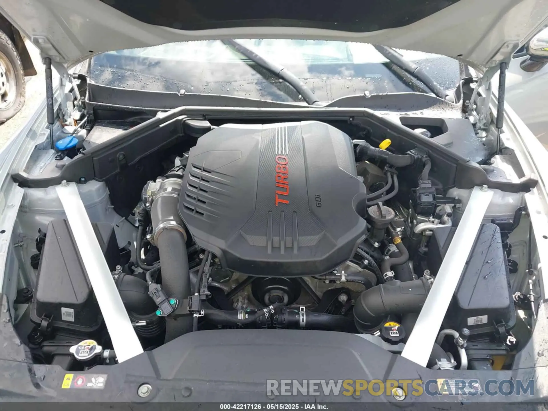 10 Фотография поврежденного автомобиля KNAE55LC1K6069433 KIA STINGER 2019