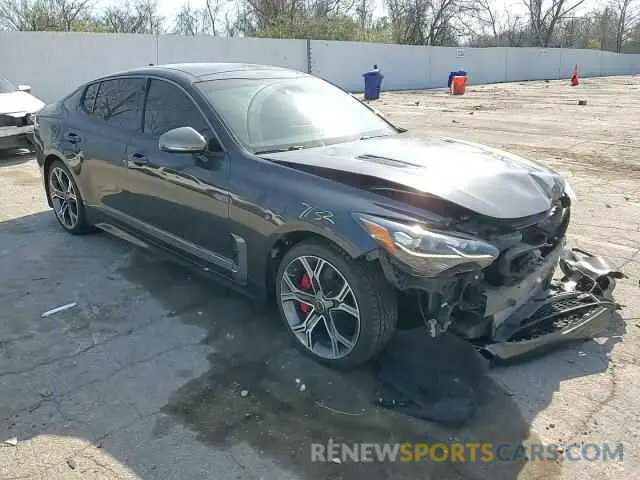 11 Photograph of a damaged car KNAE55LC4K6051833 KIA STINGER 2019