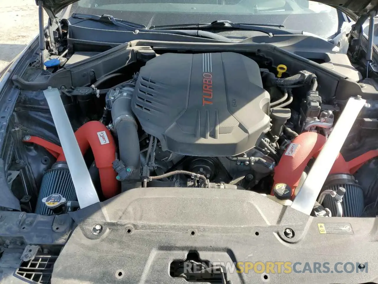 13 Photograph of a damaged car KNAE55LC4K6051833 KIA STINGER 2019