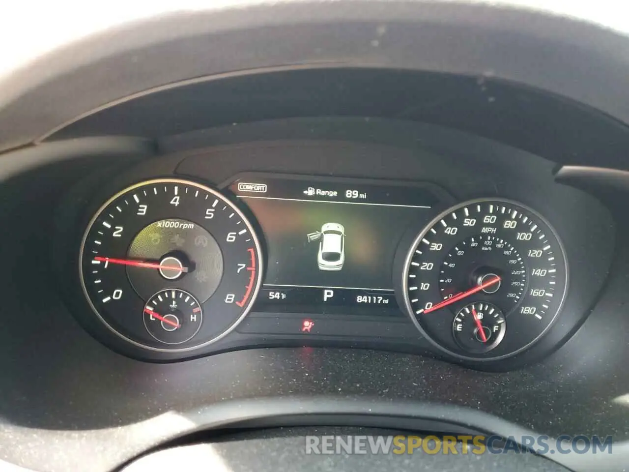 9 Photograph of a damaged car KNAE55LC4K6051833 KIA STINGER 2019