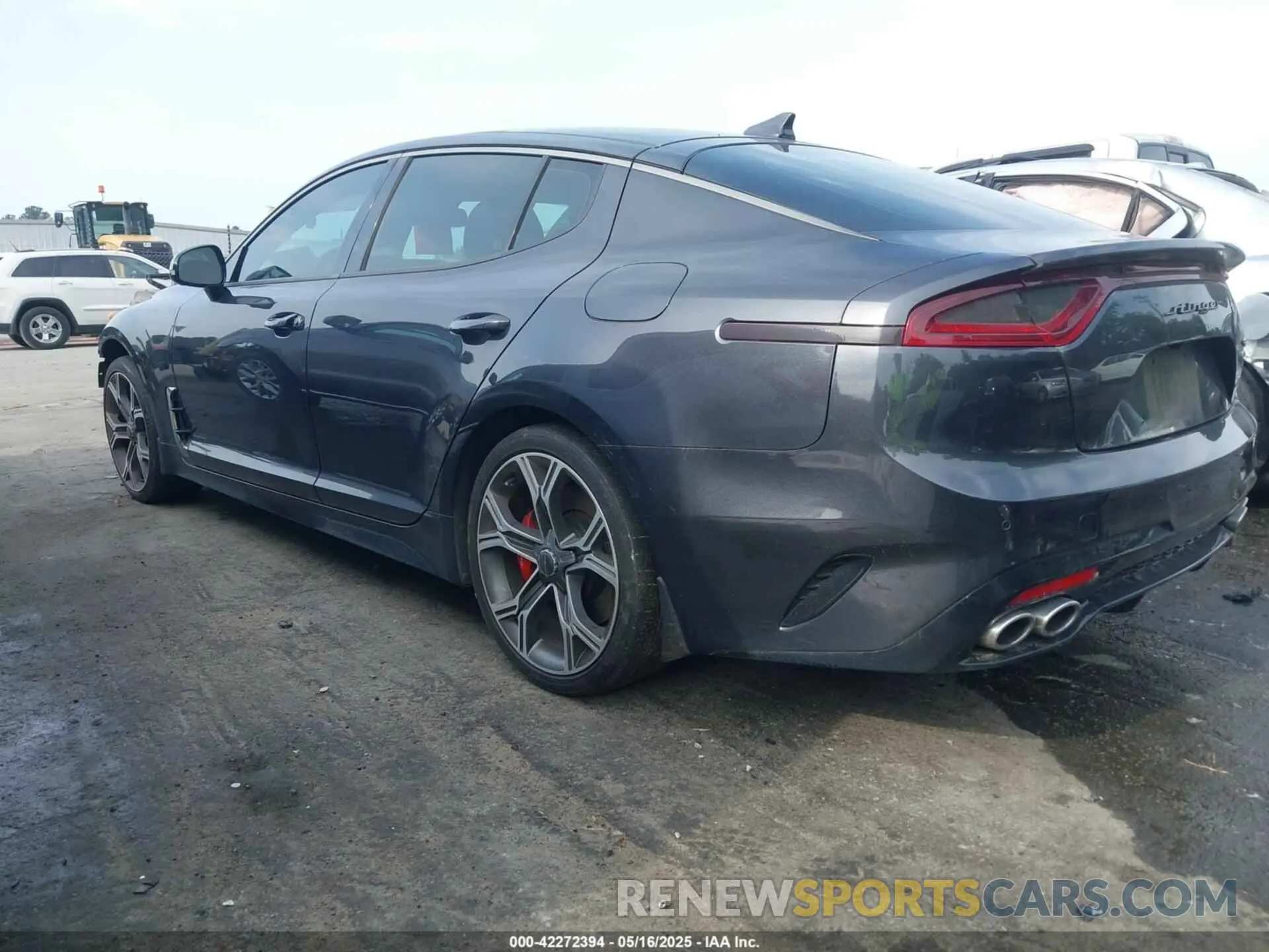 3 Photograph of a damaged car KNAE55LC5K6054532 KIA STINGER 2019